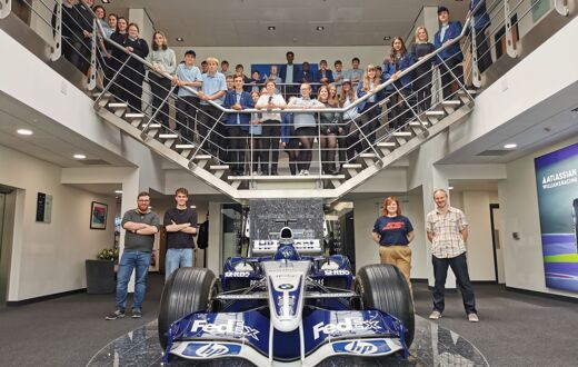 STEM Williams F1 Trip