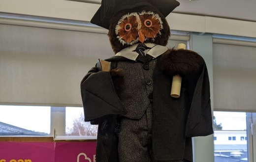 Library Mascot - Dr Whooo