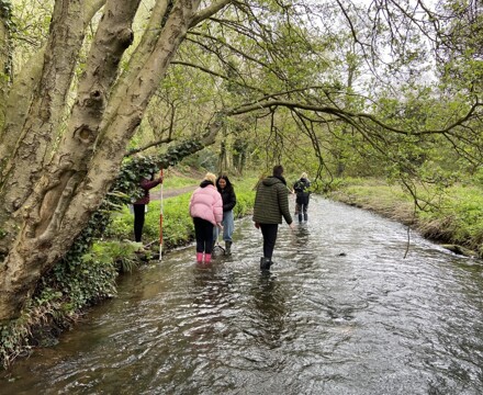 Biology Fieldtrip River Tub